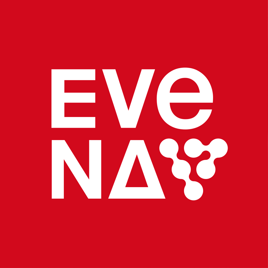 Logotipo Evena dos líneas